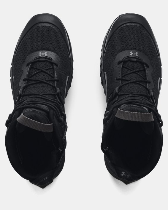 Men's UA Micro G® Valsetz Zip Tactical Boots in Black image number 2